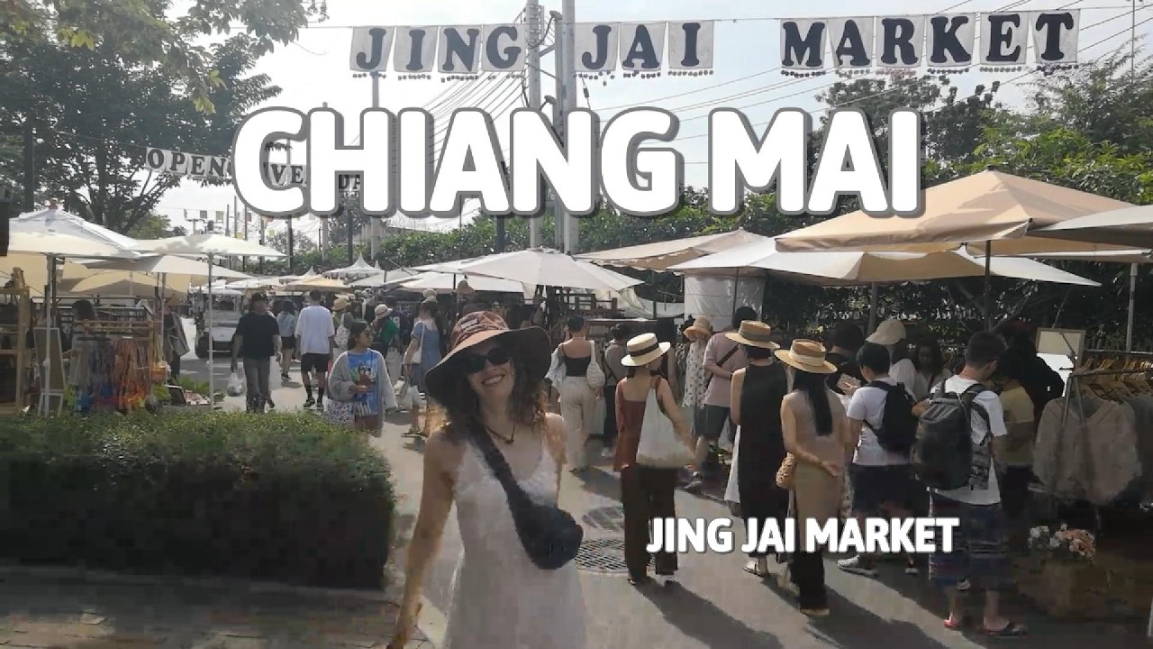 JING JAI MARKET - our favorite market in THAILAND so far!!! 🇹🇭