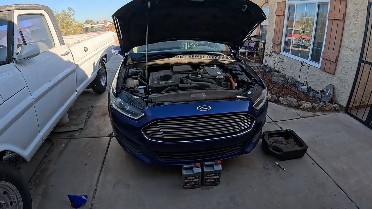 2016 Ford Fusion SE Oil Change