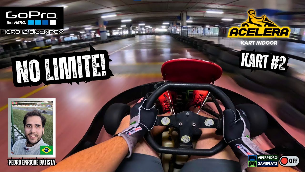 O KART MAIS VELOZ do ACELERA KART SHOPPING CONTAGEM! | Kart Indoor (21/09/24)
