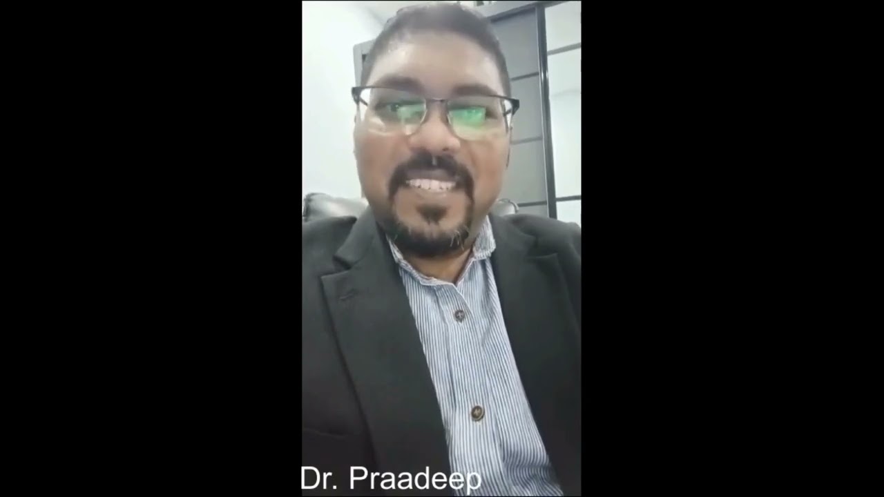 DR J M Pradeep Kumar