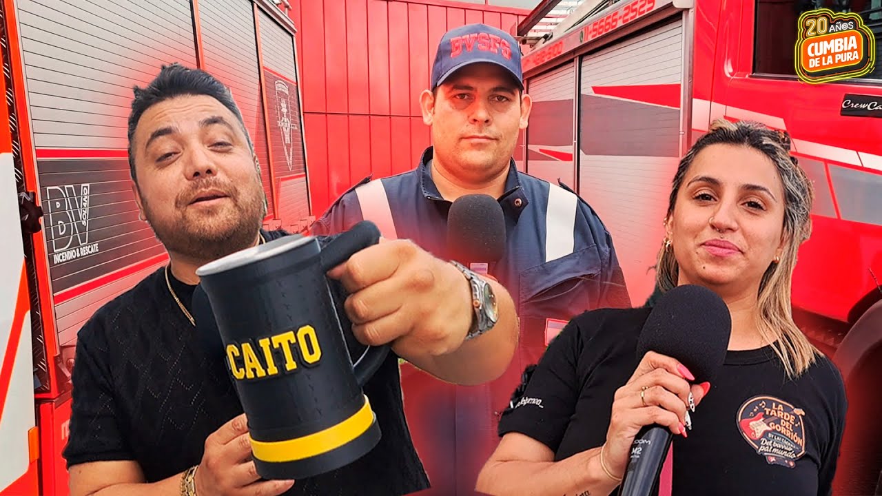 🔥 ¡CUMBIA SANTAFESINA EN UN CUARTEL DE BOMBEROS VOLUNTARIOS! 👨‍🚒