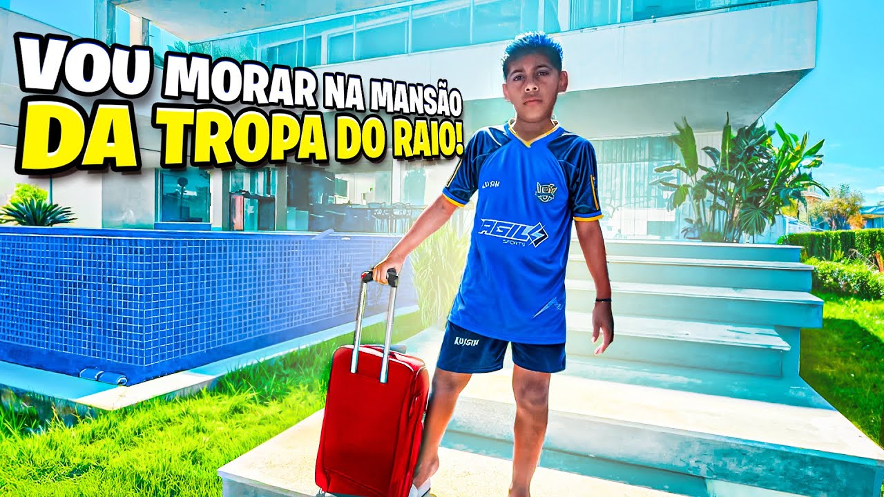 #isaaklogan  foi morar na mansão da #tropadoraio