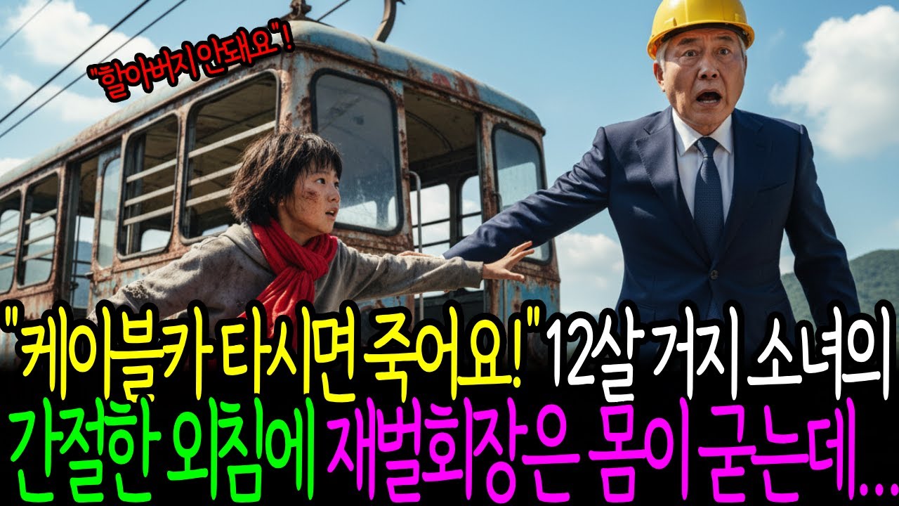 케이블카 타시면 죽어요! 12살 거지소녀의 간절한 외침에 재벌회장은 몸이 굳는데...ㅣ감동사연ㅣ시니어사연 ㅣ노후사연 ㅣ인생사연 ㅣ오디오북 ㅣ