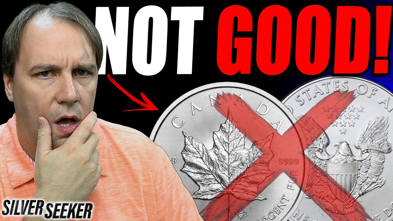 Я пытался продавать серебряных орлов и клёнов... В магазинах монет говорили ЭТО!