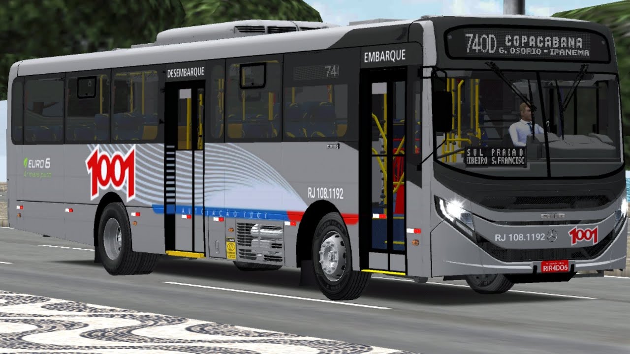 ⚫️[PROTON BUS] Caio Apache Vip V OF-1721 Mercedes-Benz Euro 6, Bluetec 6 Padrão 1001 ⚫️
