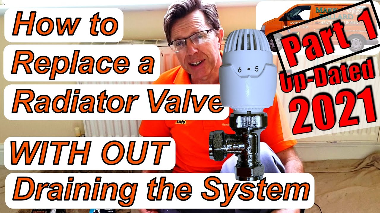 Replace a Leaking Radiator Valve with Out Draining the System. Professional Step by Step Guide
