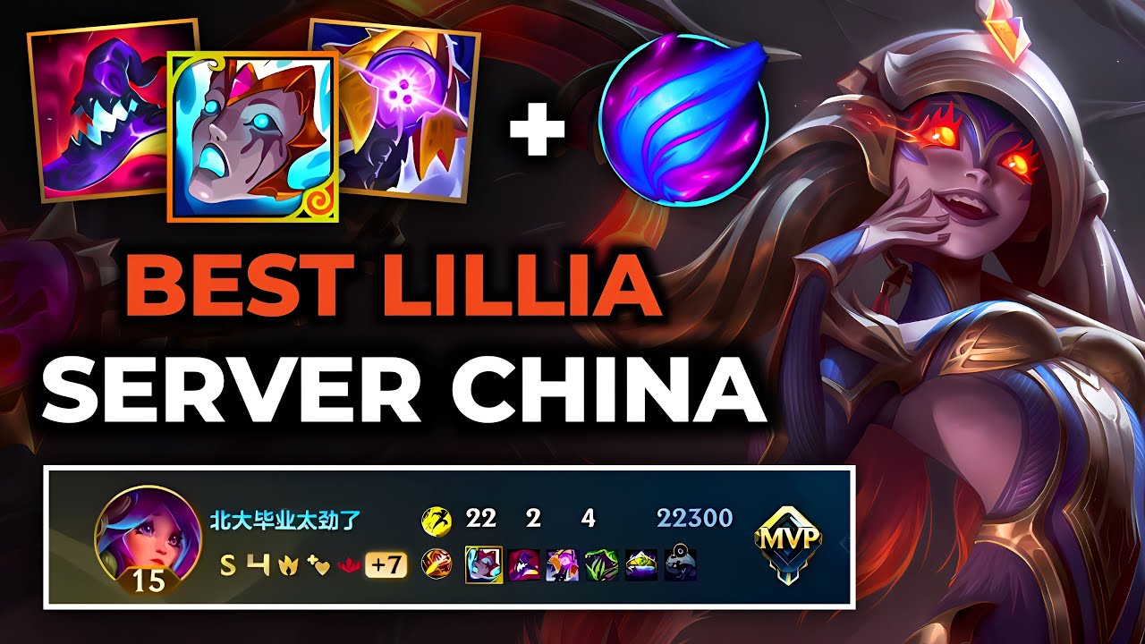 Lillia Wild Rift China - Build Runes Guide Patch 6.3g - Gameplay Lillia Season 19