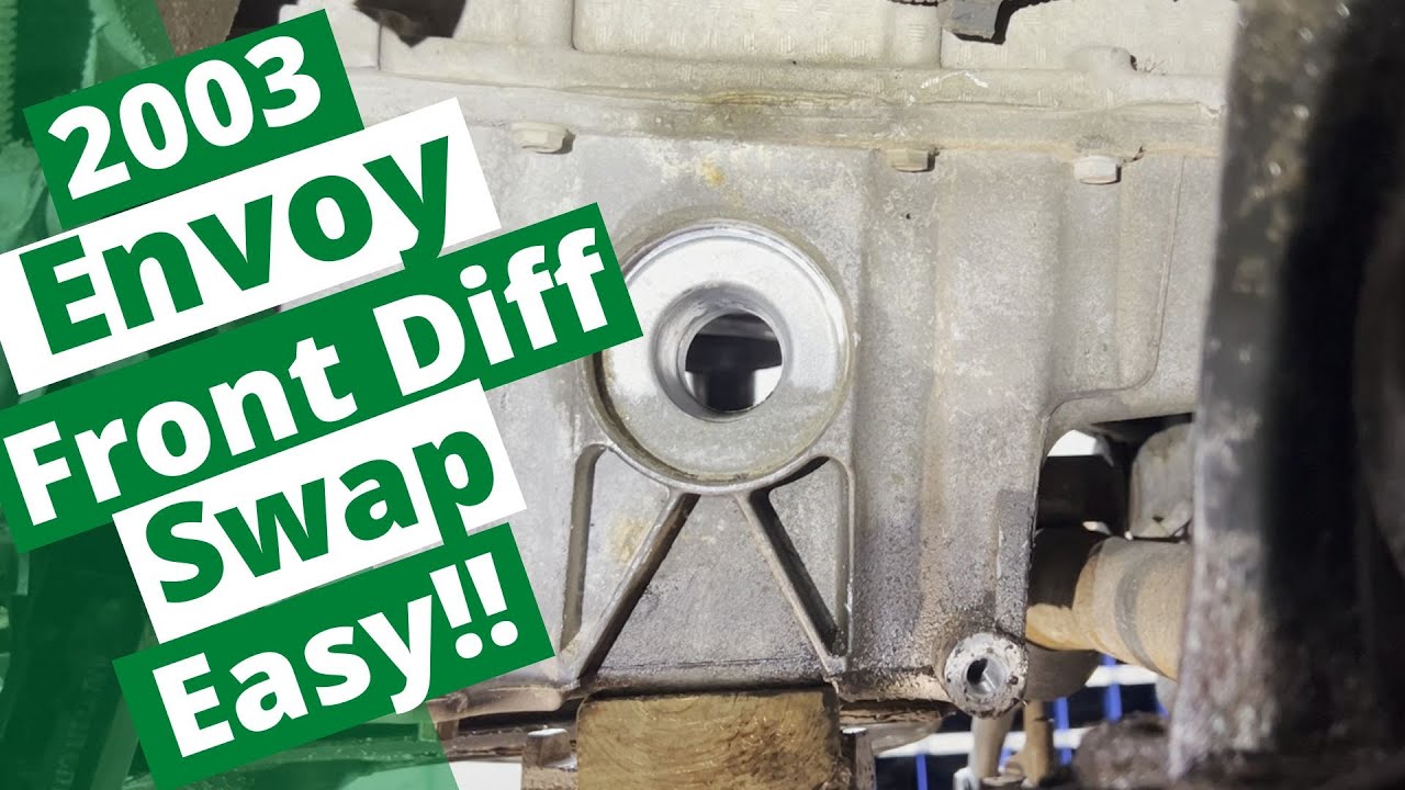 2003 GMC Envoy Front Differential Removal And Replacement Easy!! Step-by-Step Guide