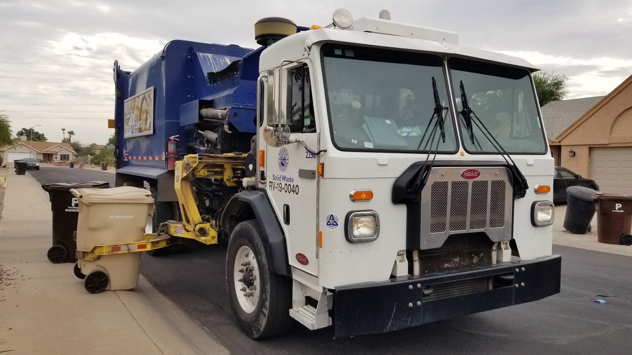 Amrep and Scorpion Garbage Trucks