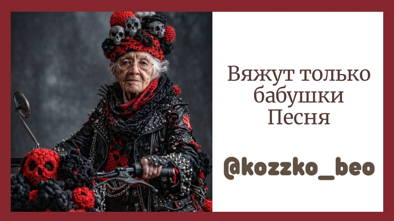 Вяжут только бабушки. 