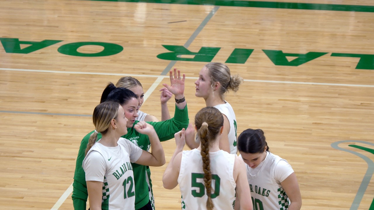 Blair Oaks Lady Falcons Basketball 2026 vs Versailles Tigers