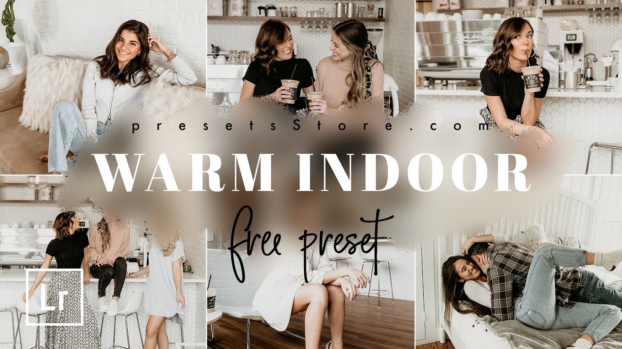 WARM INDOOR — Бесплатный Профессиональный Пресет Лайтрум для Фотографий в Помещении | DNG