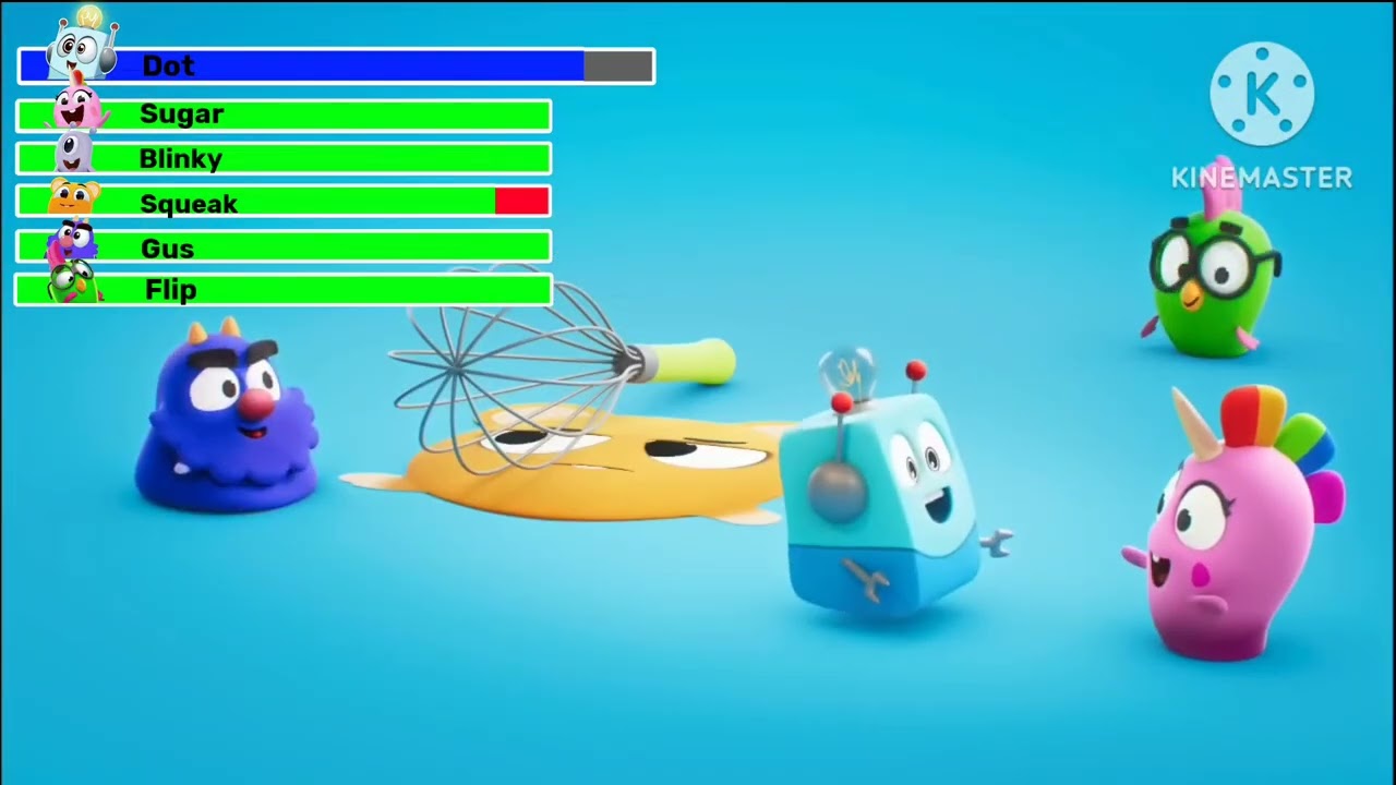 talking tom and friends pets! (2024) let's bake a cake with healthbars