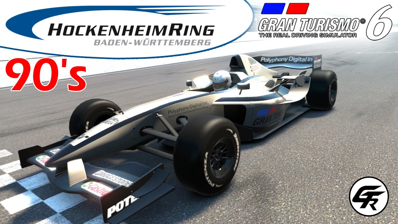 Gran Turismo 6 [FullHD][60fps] - Race at Hockenheimring 90's feat. F1 Cars