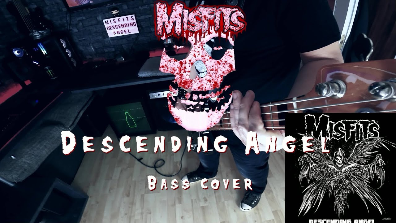 Misfits- Descending Angel (Bass Cover w/Tabs & Lyrics)