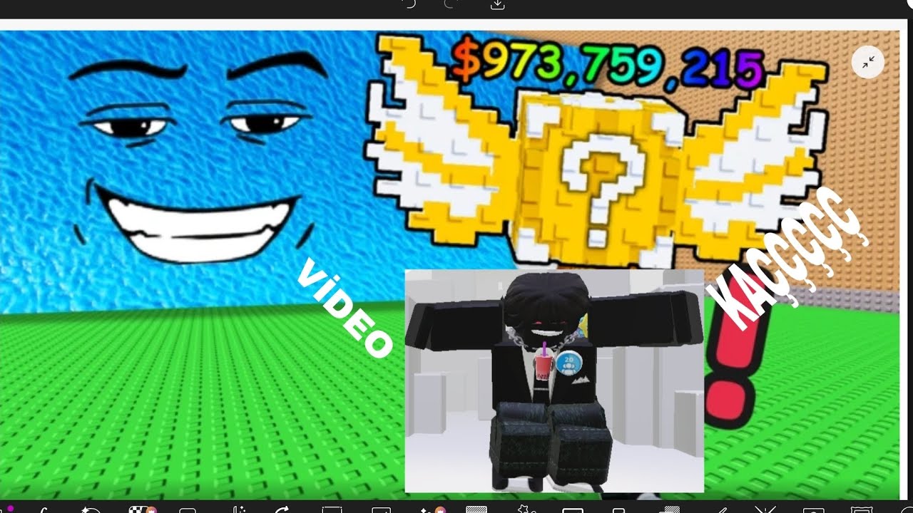 TSUNAMİDEN KAÇIP LUCK BLOKLARI TOPLADIM ADMİN EVENTİ- Roblox Türkçe