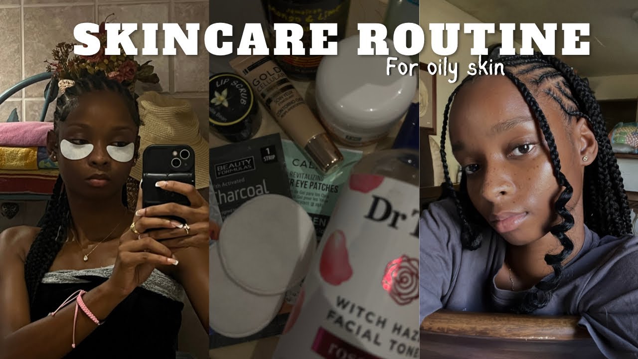 Black Girl Skincare Routine for Glowing Skin : Scrub, Double Cleansing, Moisturize and More !