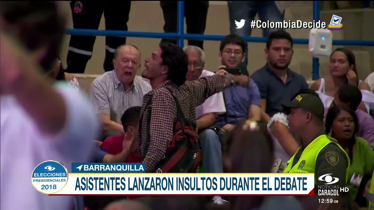 Debate presidencial: candidatos protagonizan acalorada discusión en Barranquilla