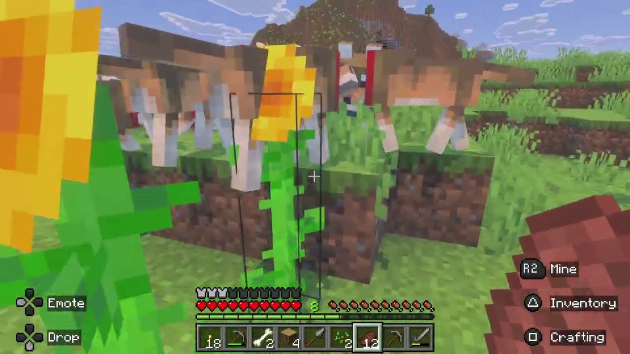Cookiedad uk tv plays Minecraft - Exploring and collecting resources