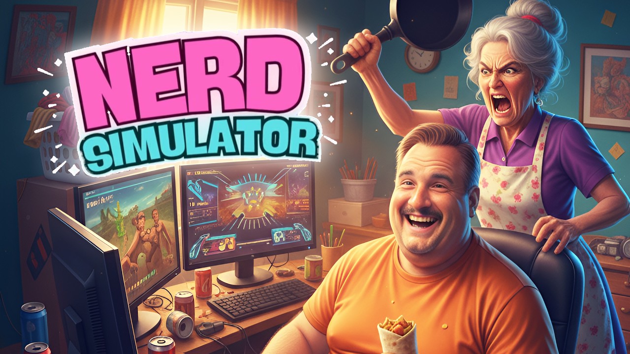 SYMULATOR WIDZA Z TWITCHA WRÓCIŁ! PREMIERA! | NERD SIMULATOR #1