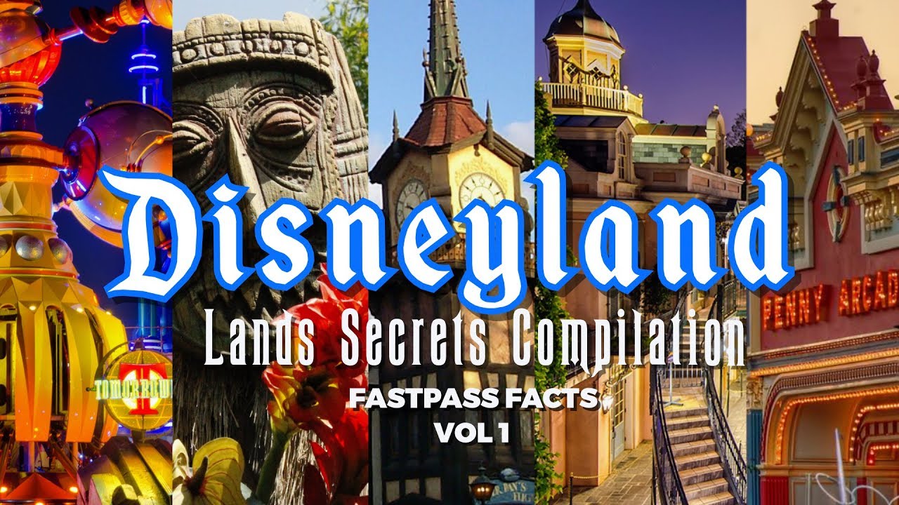 Disneyland Lands Secrets Compilation