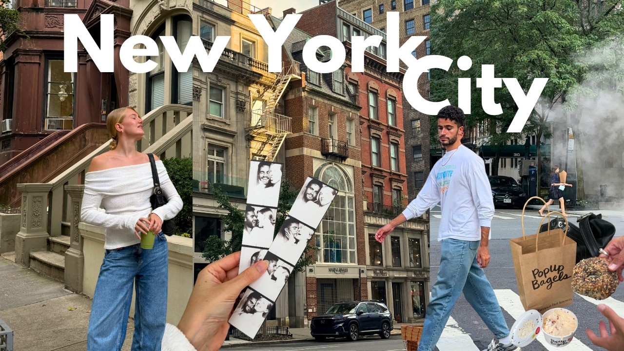 New York Vlog🗽✨ Grand Bazaar NYC, PopUp Bagels, West Village & MORE..