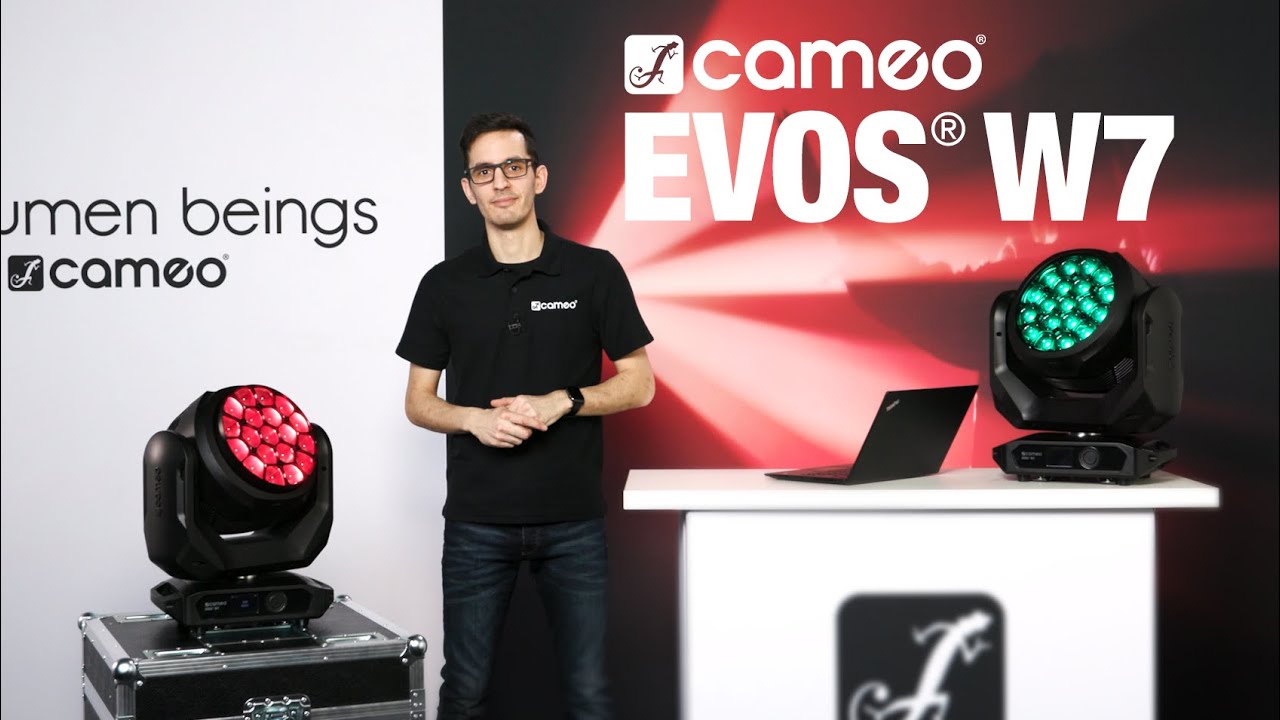 Cameo EVOS® W7 - LED Wash-Moving Head