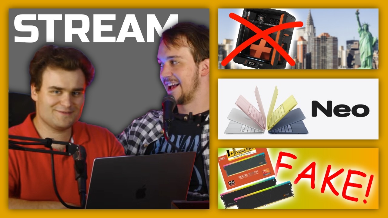 Apple vydal LEVNÝ MacBook? Kupte si FAKE RAMky! | Livestream TechPokec