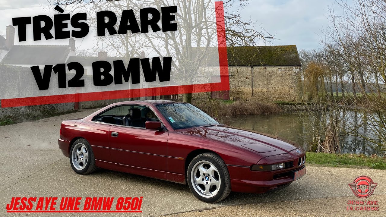 BMW 850i, UN RÊVE DE GOSSE !!!!