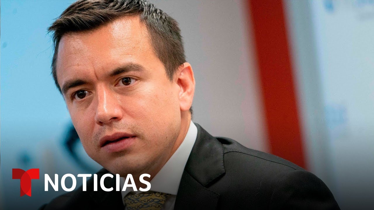 El presidente de Ecuador visita Nueva York y Nueva Jersey | Noticias Telemundo
