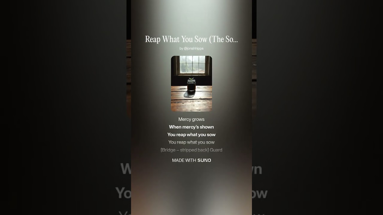 One Step To The Right - Reap What You Sow (The Soil Inside)