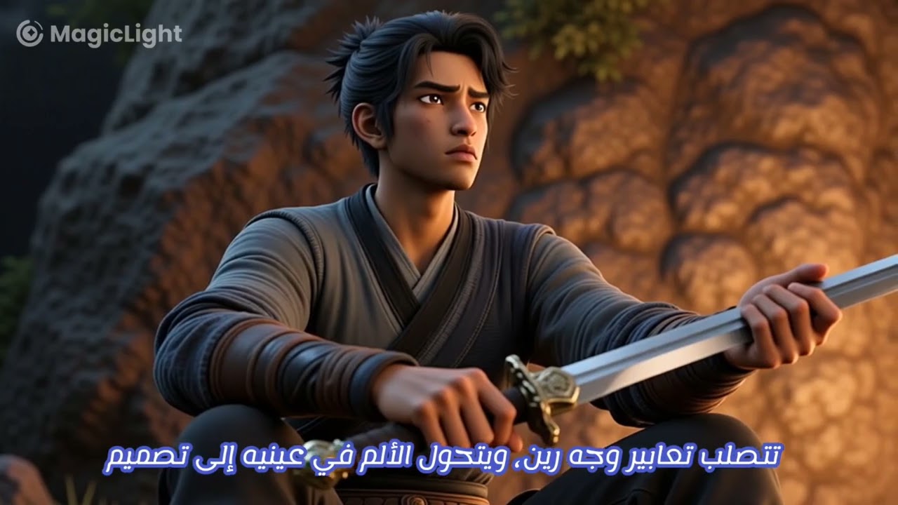 الساموراي الذي انتظر عشرين عامًا… ليعيد الحقيقة إلى النور. #حكايات_ملحمية #قصة_انتقام #cinematic 