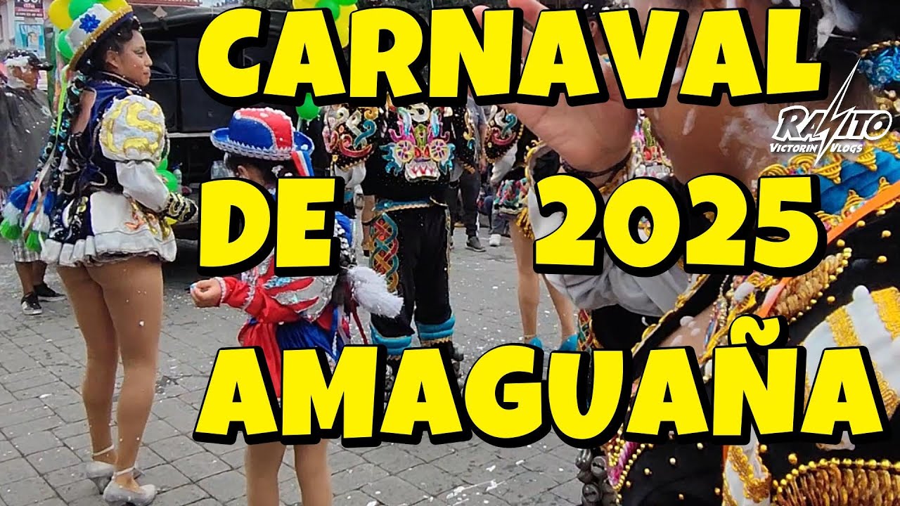 🔥 ¡EL CARNAVAL MÁS SALVAJE DE ECUADOR! 🎭 AMAGUAÑA 2025 – ¡ESPUMA, DANZA Y LOCURA! 💃🎉