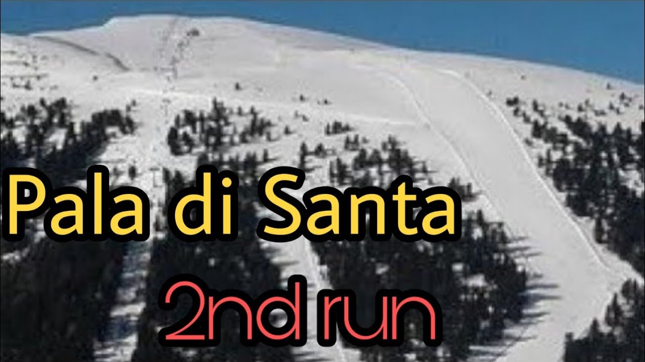 🇮🇹 Pista Pala di Santa, Pampeago - TN ⚫