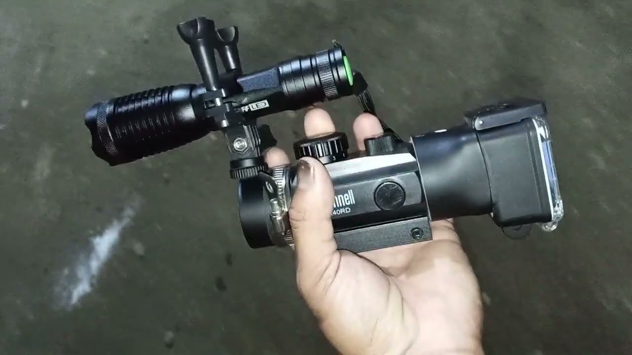Tes Red dot Nightvision Paser ikan
