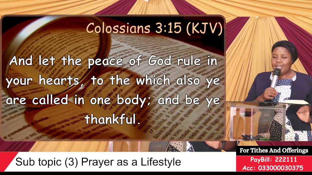 Ev. Glorious Mwameso || Be Committed to God || Prayer as a lifestyle