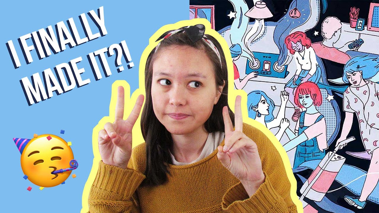 How I got into an Illustration Agency (with accepted portfolio) [CC]