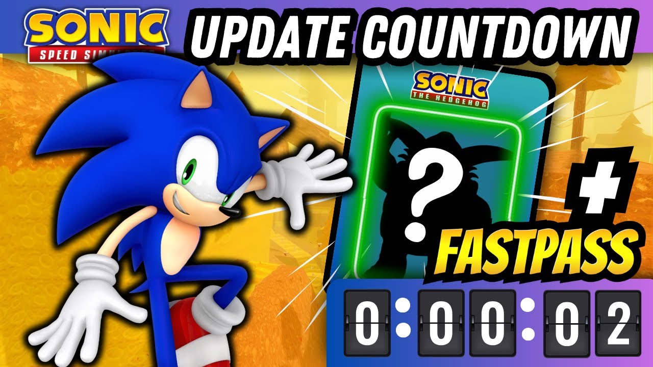 Livestream: UPDATE COUNTDOWN | Sonic Speed Simulator