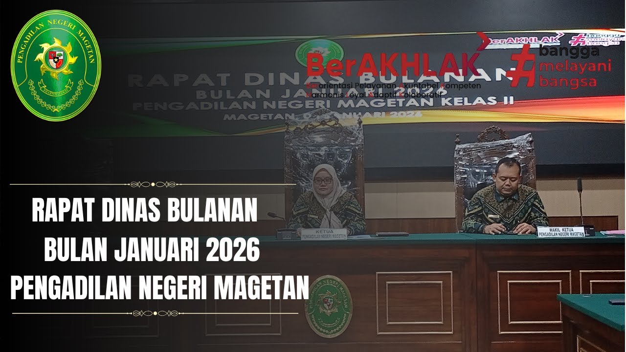 Rapat Dinas Bulanan