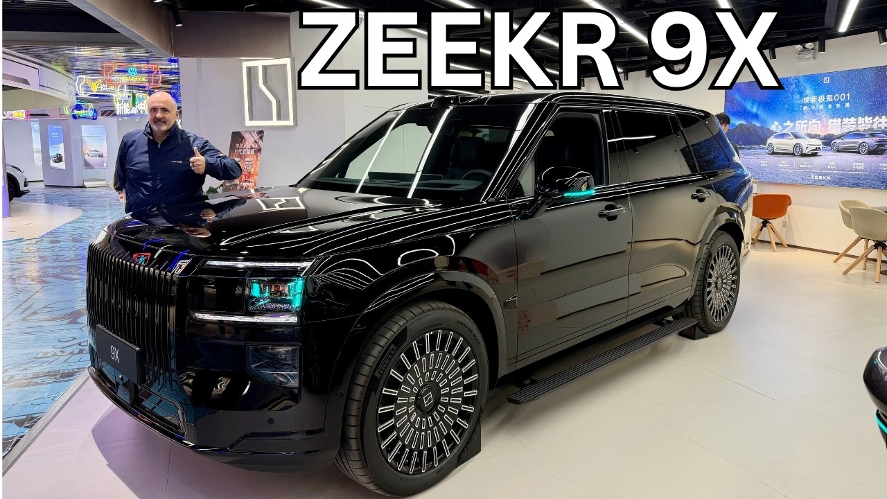 Zeekr 9X — первый взгляд и быстрый тест-драйв | Элегантный и мощный
