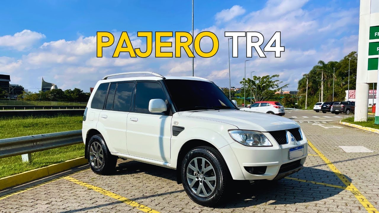 Pajero TR4 em detalhes – tour completo e dirigindo [4K]