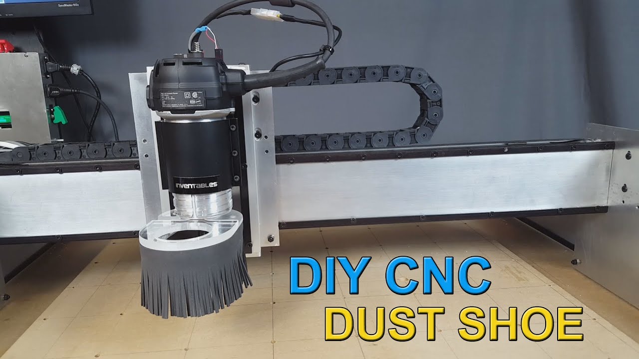 DIY-Oko CNC Router: Making a Dust Shoe
