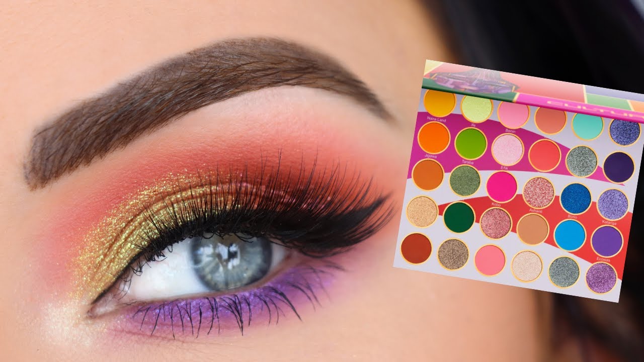 Juvia's Place Culture Collection | Colorful Eyeshadow Tutorial