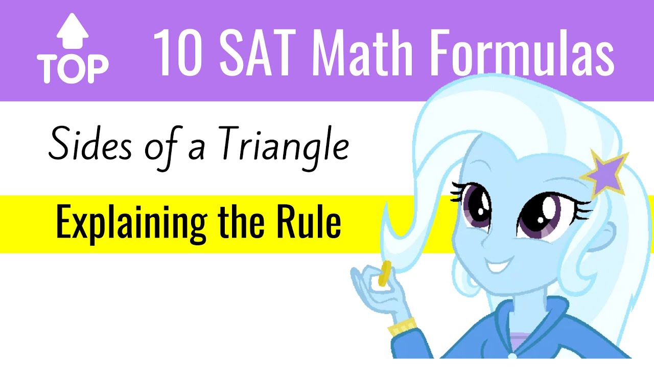 Third Side Rule for Triangles 🔺 [TOP 10 SAT Formulas]