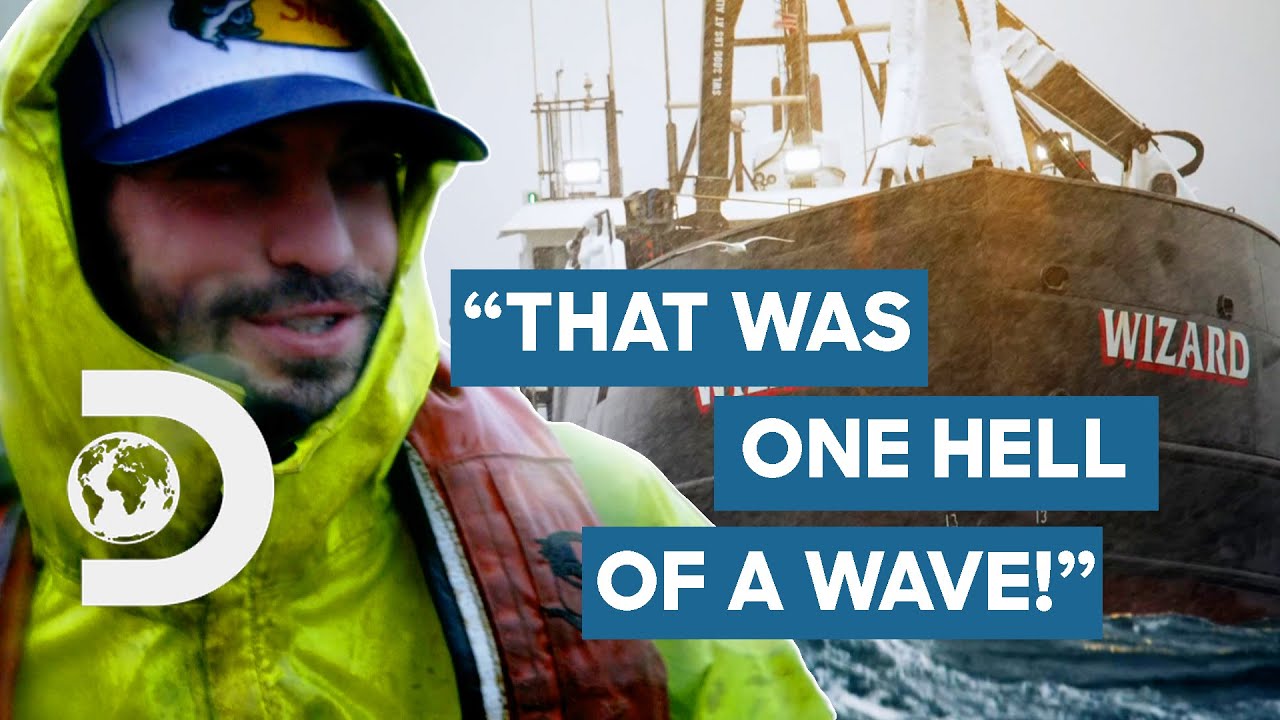 The Wizard Crew Battle MONSTROUS Waves In The Brutal Arctic Storm | Deadliest Catch