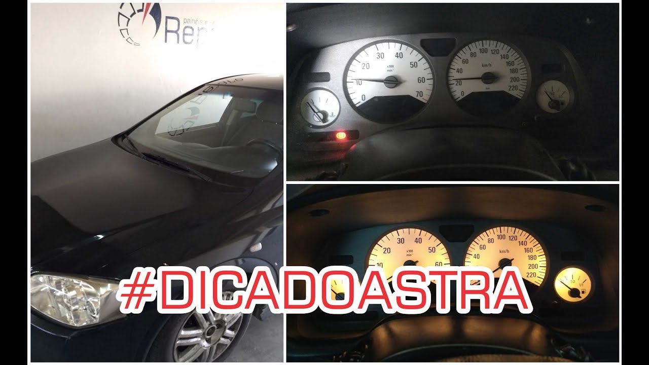 Chevrolet Astra Hatch CD 2.0 8v 2003. Painel de instrumentos não liga (DICA).
