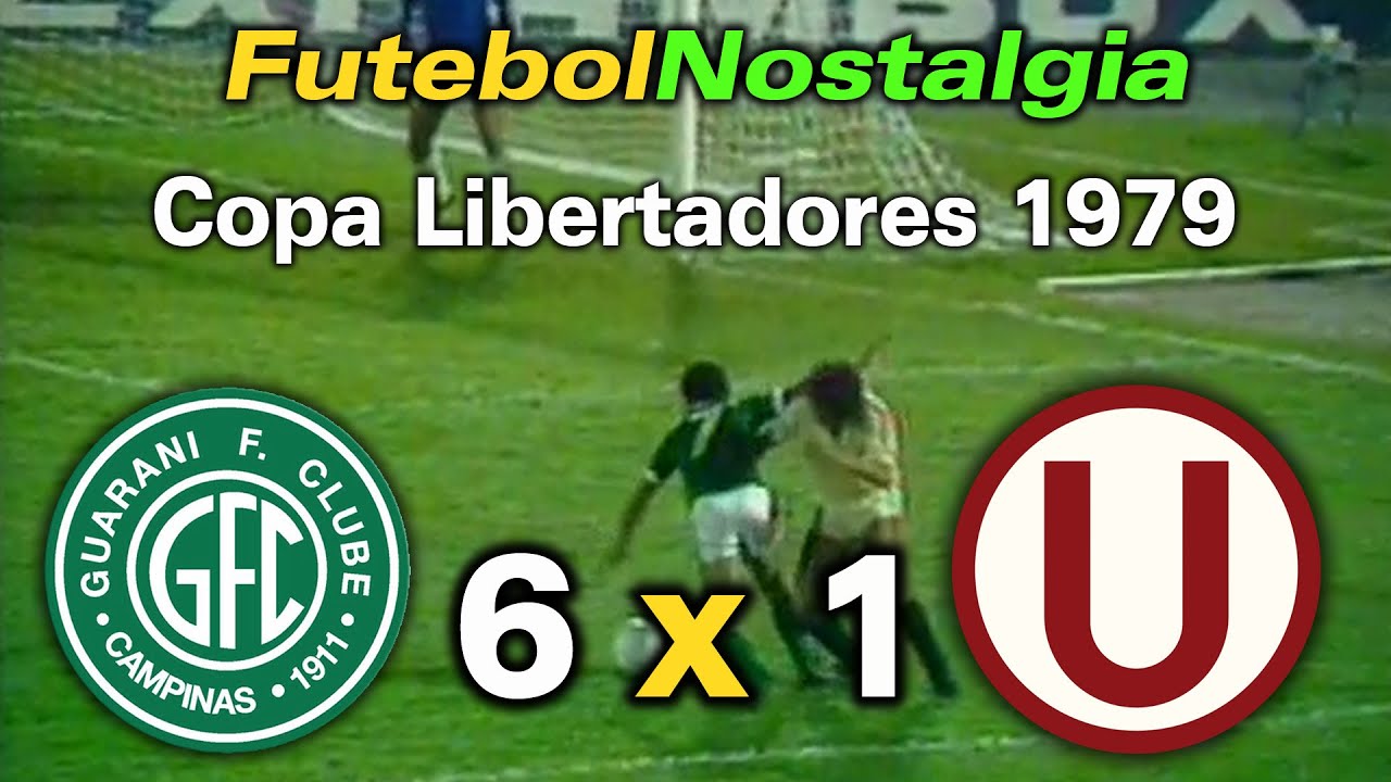 Guarani 6 x 1 Universitário-PER - 11-04-1979 ( Copa Libertadores da América )