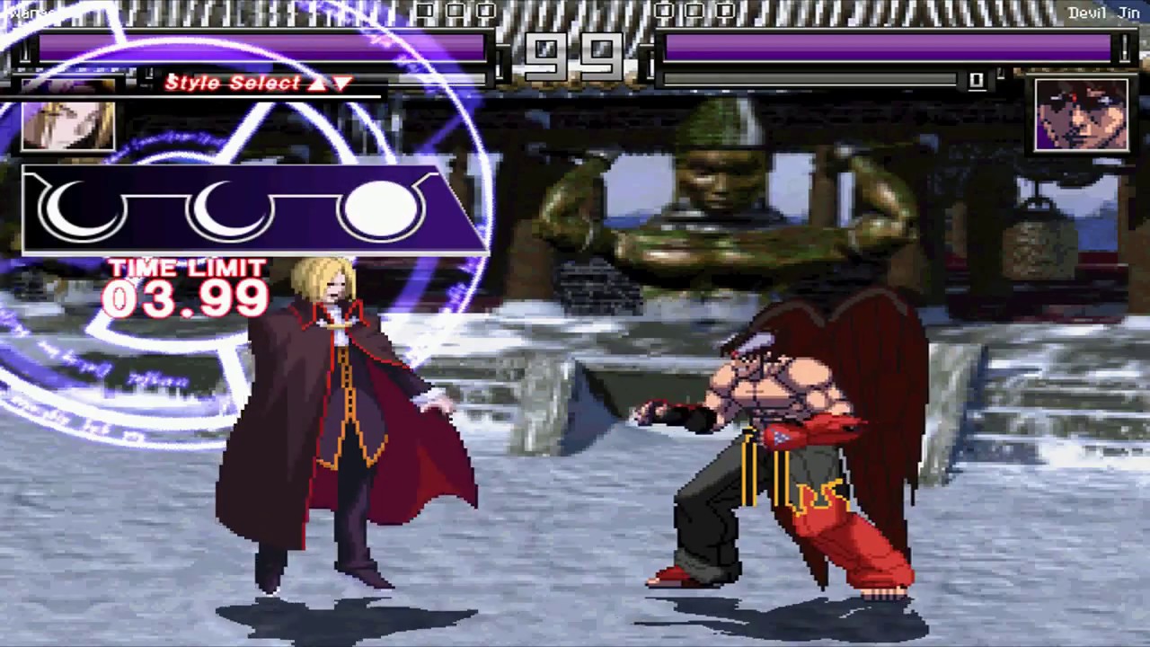 SS MUGEN Arcade Runs - Warachia playthrough