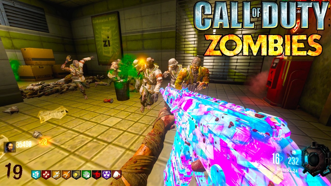 The PARKING BO3 Custom Zombie Map! (Black Ops 3)
