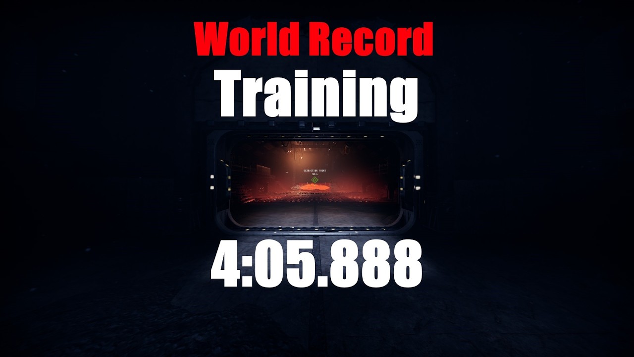 The Most Optimised World Record in GTFO Speedrunning (Training)